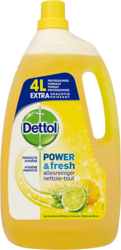Dettol Power&Fresh Allesreiniger Citrus 4 liter