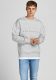 Jack & Jones ORIGINALS gemêleerde sweater JORCOPENHAGEN white melange