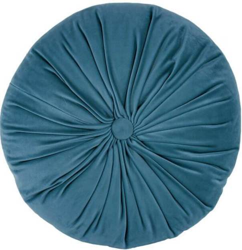 Tiseco Home Studio Sierkussen Rond - Blauw