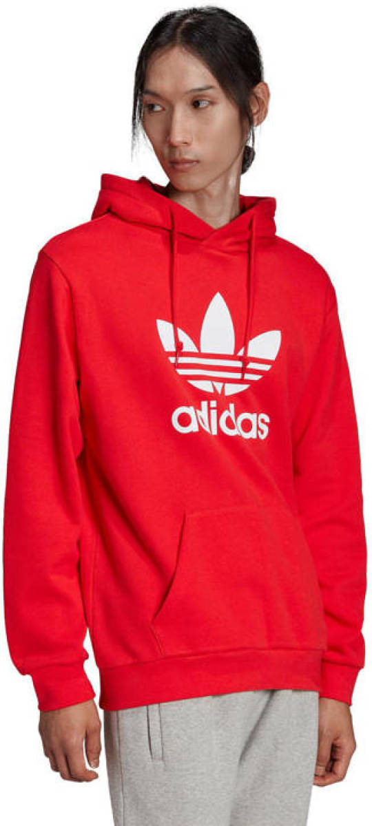 adidas Originals hoodie rood/wit
