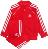 adidas Originals Superstar Adicolor baby trainingspak rood/wit