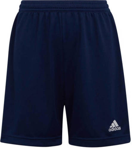 adidas Performance Junior sportshort donkerblauw