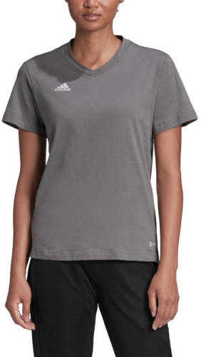 adidas Performance sport T-shirt grijs