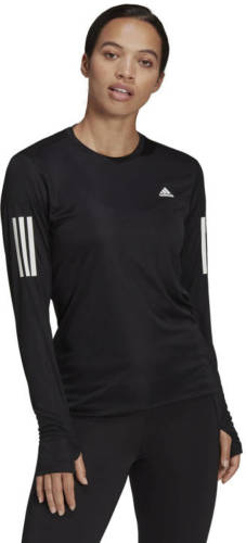 adidas Performance hardloopshirt zwart