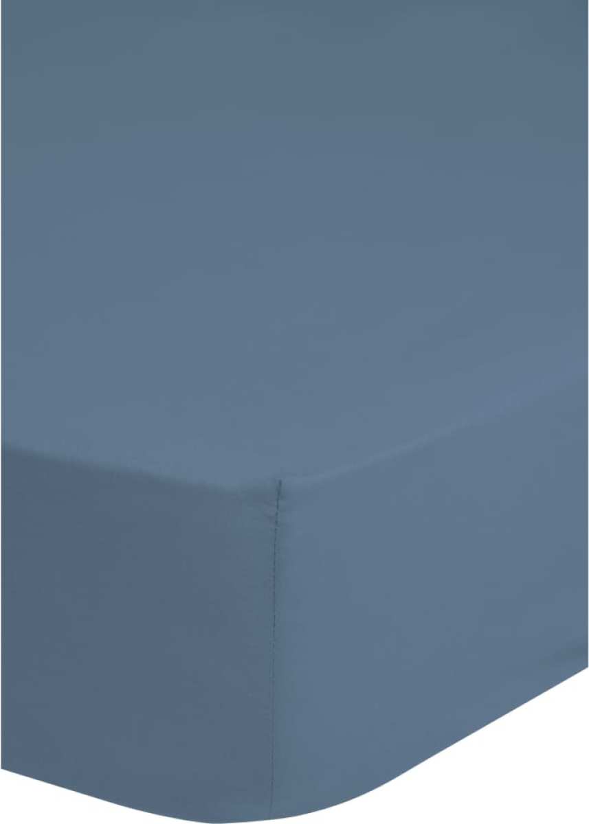 HIP Hoeslaken 90x220 cm ijsblauw