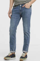 anytime slim fit jeans blauw