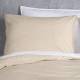 Presence 2-PACK: Egyptisch Percale Katoen Kussenslopen - Zand