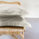 Presence 2-PACK: Egyptisch Percale Katoen Kussenslopen - Zand