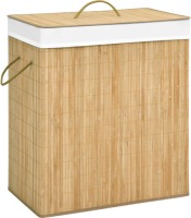 VidaXL Wasmand 100 L bamboe