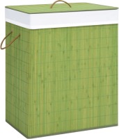 VidaXL Wasmand 100 L bamboe groen