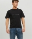 Jack & Jones ORIGINALS T-shirt JORCOPENHAGEN met tekst black