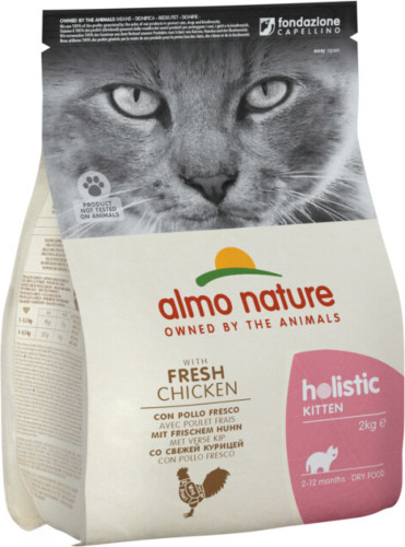 Almo Nature Holistic Kattenvoer Kitten Kip&Rijst 2 kg