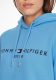 Tommy hilfiger hoodie met logo en borduursels blauw