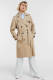 Tommy hilfiger trenchcoat jas met borduursels beige