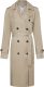 Tommy hilfiger trenchcoat jas met borduursels beige