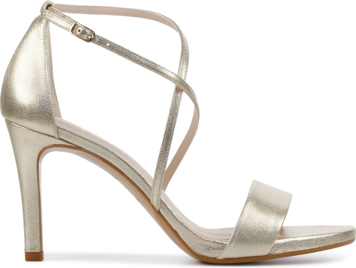 Lodi Idiara leren sandalettes goud