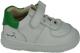 Shoesme BN22S003-D leren sneakers wit/groen