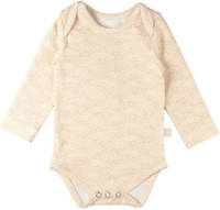 Yumi Baby romper Waves Hazelnut