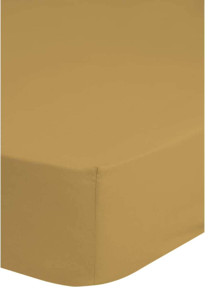 HIP Hoeslaken 90x220 cm oker