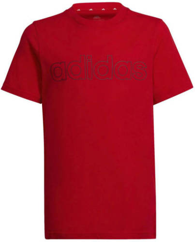 adidas Performance sport T-shirt rood