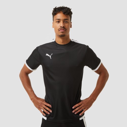 Puma voetbalshirt teamLIGA zwart/wit