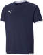 Puma Junior voetbalshirt donkerblauw/wit