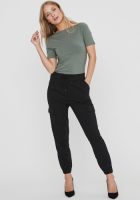 VERO MODA top VMPANDA met biologisch katoen groen