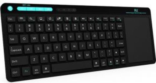 Rii Mini K18 RF Draadloos QWERTY Engels Zwart toetsenbord