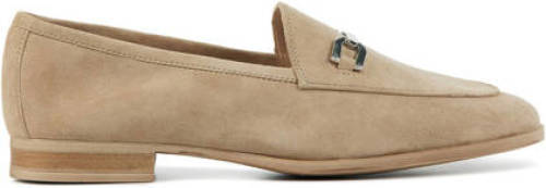 Unisa Dalcy suède loafers beige