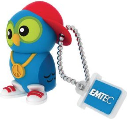 Emtec M341 DJ Owl USB flash drive 16 GB USB Type-A 2.0 Multi kleuren