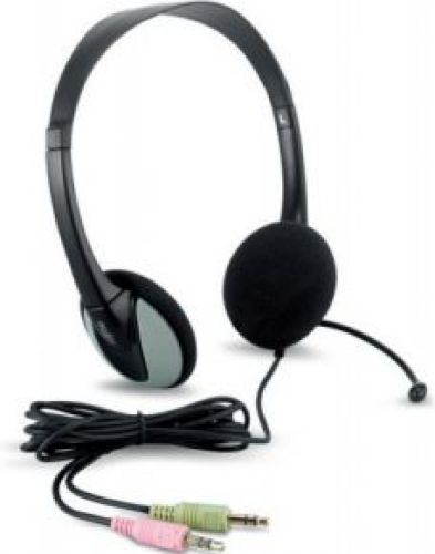 Fujitsu S26391-F7139-L51 hoofdtelefoon Stereofonisch Hoofdband Zwart, Grijs