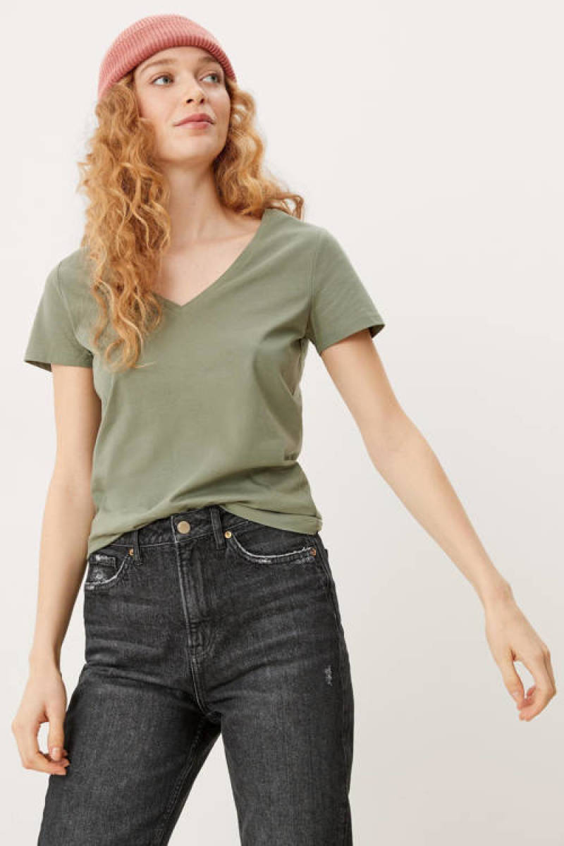 Q/S designed by T-shirt groen