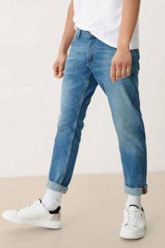 Q/S designed by slim fit jeans blauw