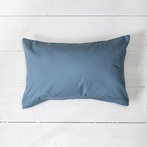 Presence 2-PACK: Sierkussenslopen Percale uni - Donkerblauw 30 x 50 cm