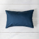 Presence 2-PACK: Sierkussenslopen Percale uni - Navy 30 x 50 cm