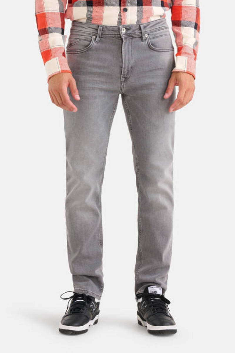 Shoeby Refill straight fit jeans Lewis Aiden grey