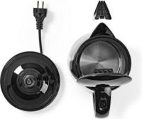 Nedis Elektrische Waterkoker | 1,7 liter | 360° draaibaar | Zwart