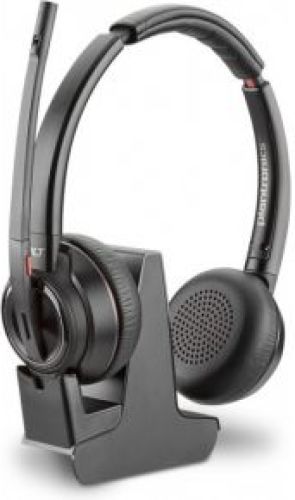 Plantronics Savi W8220 Stereofonisch Hoofdband Zwart