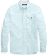 Polo ralph lauren regular fit overhemd licht turquoise