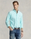 Polo ralph lauren regular fit overhemd licht turquoise