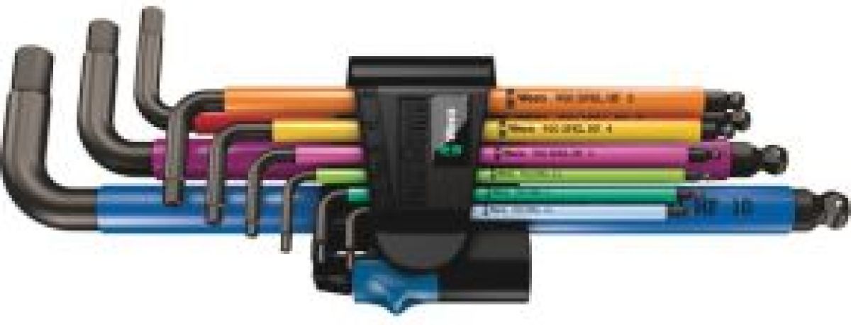 Wera 950/9 Hex-Plus Stiftsleutetset Black Laser