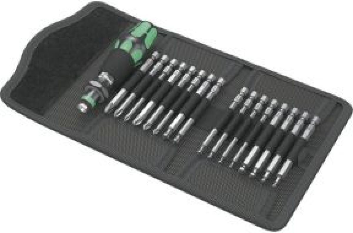 Wera Kraftform compact 60 KK vouwtas met 89 mm bits