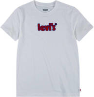 Levi's Kids T-shirt Graphic met logo wit