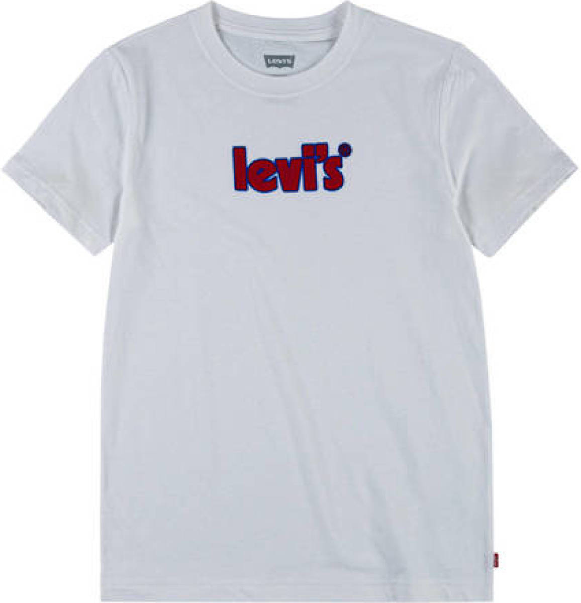 Levi's Kids T-shirt Graphic met logo wit