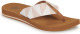 Reef Spring Woven teenslippers beige/wit