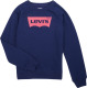 Levi's Kids sweater Batwing met logo donkerblauw