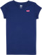 Levi's Kids basic T-shirt Batwing donkerblauw