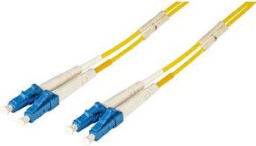 EFB Elektronik O0350.0,5 Glasvezel kabel 0,5 m OS2 LC Geel