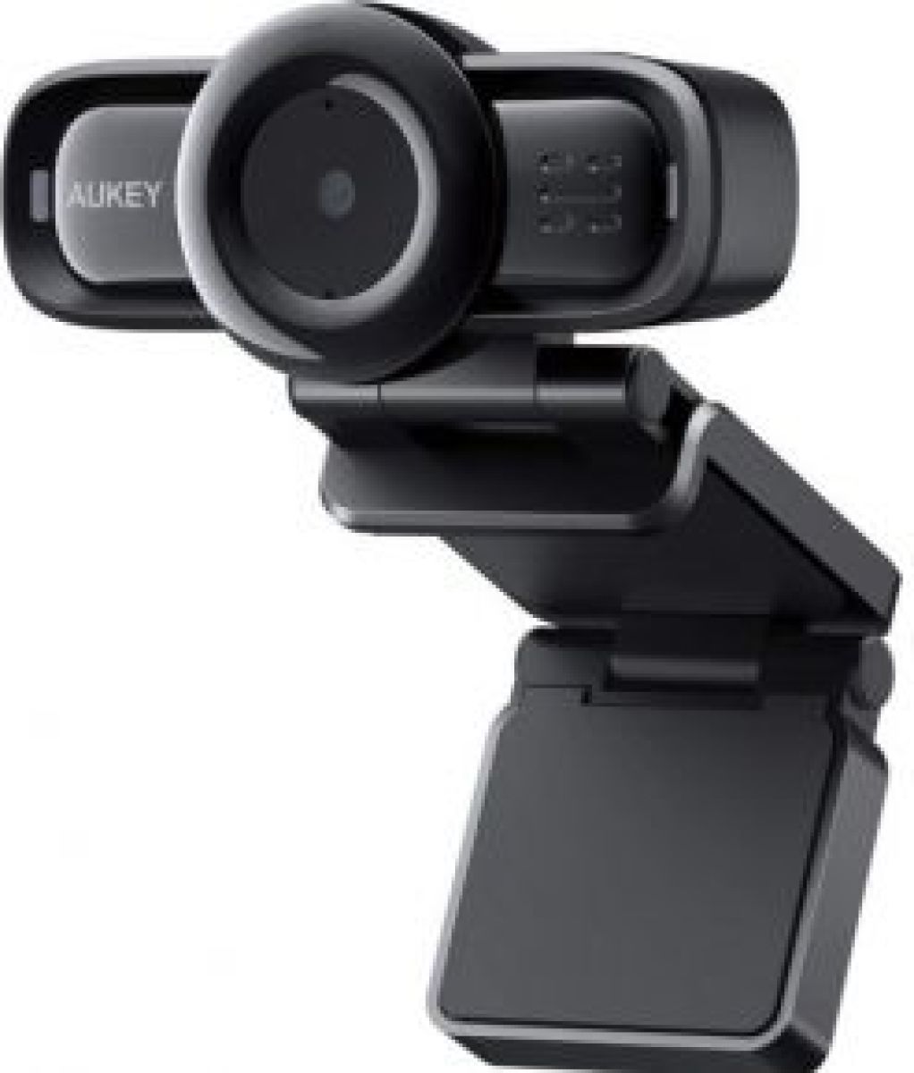 Aukey PC-LM3 webcam 2 MP 1920 x 1080 Pixels USB 2.0 Zwart