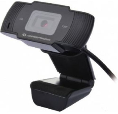 Conceptronic AMDIS 720P HD with Microphone webcam 1280 x 720 Pixels USB 2.0 Zwart